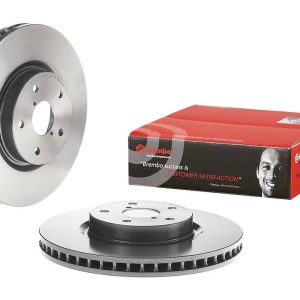 Brembo Brake Rotor, Vented, One Piece Design, Wheel Bolt Pattern 5 X 114.3 Millimeter – 09D24511C02
