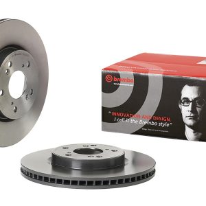 Brembo Brake Rotor, Vented, One Piece Design, Wheel Bolt Pattern 5 X 114.3 Millimeter – 09D28011C02