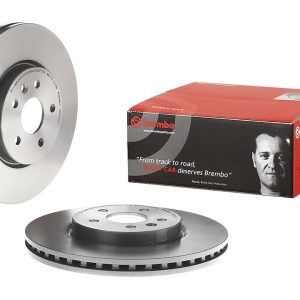 Brembo Brake Rotor, Vented, One Piece Design, Wheel Bolt Pattern 5 X 105 Millimeter – 09D39211C02