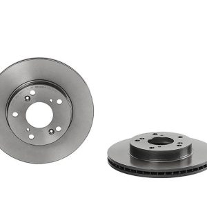 Brembo Brake Rotor, Vented, One Piece Design, Wheel Bolt Pattern 5 X 114.3 Millimeter – 09D39511C02