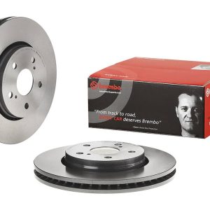 Brembo Brake Rotor, Vented, One Piece Design, Wheel Bolt Pattern 5 X 114.3 Millimeter – 09D41711C02