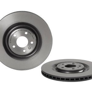 Brembo Brake Rotor, Vented, One Piece Design, Wheel Bolt Pattern 5 X 112 Millimeter – 09D42411C02