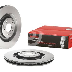 Brembo Brake Rotor, Vented, One Piece Design, Wheel Bolt Pattern 5 X 112 Millimeter – 09D42411C02