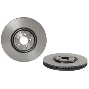 Brembo Brake Rotor, Vented, One Piece Design, Wheel Bolt Pattern 5 X 107.95 Millimeter – 09D43311C02
