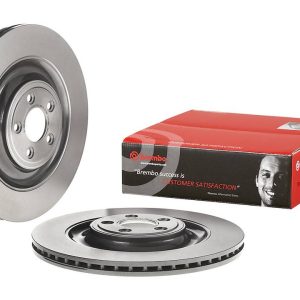 Brembo Brake Rotor, Vented, One Piece Design, Wheel Bolt Pattern 5 X 107.95 Millimeter – 09D43411C02