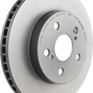 Brembo Brake Rotor, Prime, Vented, One Piece Design, Wheel Bolt Pattern 5 X 100 Millimeter – 09D51011C02