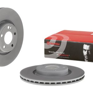 Brembo Brake Rotor, Vented, One Piece Design, Wheel Bolt Pattern 5 X 112 Millimeter – 09D53113C02