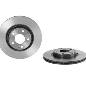 Brembo Brake Rotor, Vented, One Piece Design, Wheel Bolt Pattern 5 X 112 Millimeter – 09D53313C02