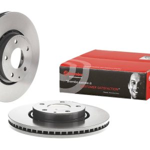 Brembo Brake Rotor, Vented, One Piece Design, Wheel Bolt Pattern 5 X 114.3 Millimeter – 09D62811C02