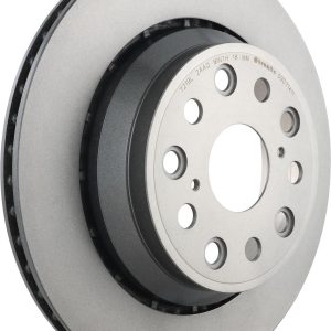 Brembo Brake Rotor, Prime, Vented, One Piece Design, Wheel Bolt Pattern 5 X 120 Millimeter – 09D71411C02