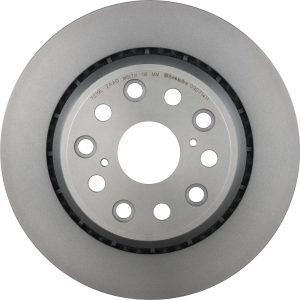Brembo Brake Rotor, Prime, Vented, One Piece Design, Wheel Bolt Pattern 5 X 120 Millimeter – 09D71411C02