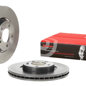 Brembo Brake Rotor, Prime, Vented, One Piece Design, Wheel Bolt Pattern 5 X 130 Millimeter – 09D76111C02