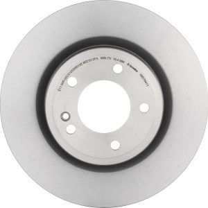 Brembo Brake Rotor, Prime, Vented, One Piece Design, Wheel Bolt Pattern 5 X 130 Millimeter – 09D76411C02