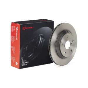 Brembo Brake Rotor, Prime, Vented, One Piece Design, Wheel Bolt Pattern 5 X 114.3 Millimeter – 09D76721C02