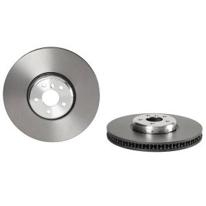 Brembo Brake Rotor, Vented, One Piece Design, Wheel Bolt Pattern 5 X 112 Millimeter – 09D89513C02