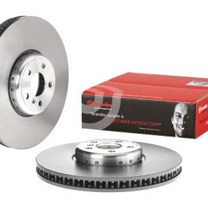 Brembo Brake Rotor, Vented, One Piece Design, Wheel Bolt Pattern 5 X 112 Millimeter – 09D89613C02