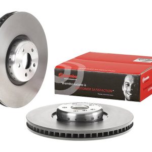 Brembo Brake Rotor, Vented, One Piece Design, Wheel Bolt Pattern 5 X 112 Millimeter – 09D89713C02