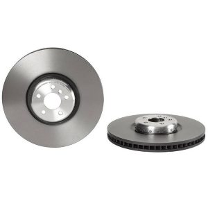 Brembo Brake Rotor, Vented, One Piece Design, Wheel Bolt Pattern 5 X 112 Millimeter – 09D89813C02