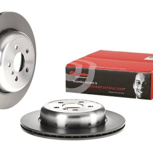 Brembo Brake Rotor, Vented, One Piece Design, Wheel Bolt Pattern 5 X 112 Millimeter – 09D90313C02