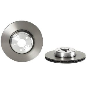 Brembo Brake Rotor, Vented, One Piece Design, Wheel Bolt Pattern 5 X 112 Millimeter – 09D90413C02