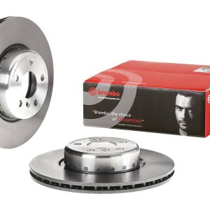Brembo Brake Rotor, Vented, One Piece Design, Wheel Bolt Pattern 5 X 112 Millimeter – 09D90413C02