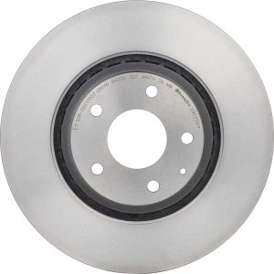 Brembo Brake Rotor, Prime, Vented, One Piece Design, Wheel Bolt Pattern 5 X 114.3 Millimeter – 09E03411C02