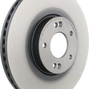 Brembo Brake Rotor, Prime, Vented, One Piece Design, Wheel Bolt Pattern 5 X 114.3 Millimeter – 09E23711C02