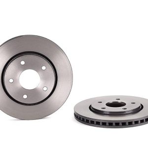 Brembo Brake Rotor, Vented, One Piece Design, Wheel Bolt Pattern 5 X 127 Millimeter – 09N12411C02