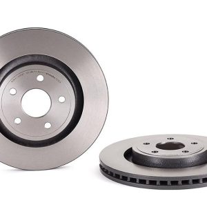 Brembo Brake Rotor, Vented, One Piece Design, Wheel Bolt Pattern 5 X 127 Millimeter – 09N21211C02