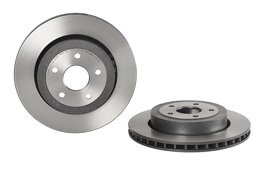 Brembo Brake Rotor, Vented, One Piece Design, Wheel Bolt Pattern 5 X 127 Millimeter – 09N21311C02