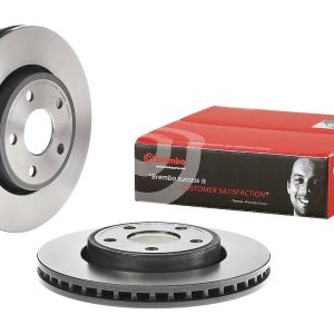 Brembo Brake Rotor, Vented, One Piece Design, Wheel Bolt Pattern 5 X 127 Millimeter – 09N23411C02