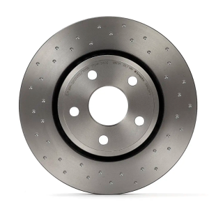 Brembo Brake Rotor, Xtra, Vented Cross Drilled, One Piece Design, Wheel Bolt Pattern 5 X 127 Millimeter – 09N2341XC02
