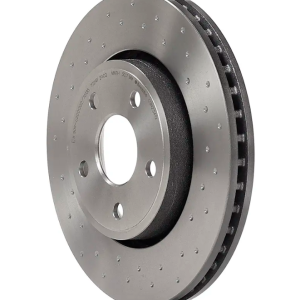 Brembo Brake Rotor, Xtra, Vented Cross Drilled, One Piece Design, Wheel Bolt Pattern 5 X 127 Millimeter – 09N2341XC02