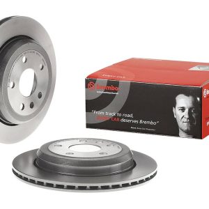 Brembo Brake Rotor, Vented, One Piece Design, Wheel Bolt Pattern 6 X 127 Millimeter – 09N23521C02
