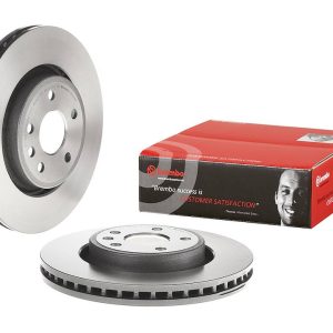 Brembo Brake Rotor, Vented, One Piece Design, Wheel Bolt Pattern 6 X 127 Millimeter – 09N23621C02