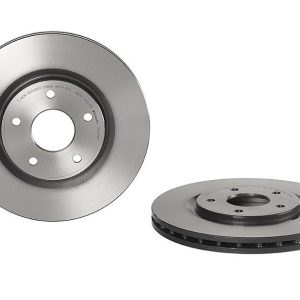 Brembo Brake Rotor, Vented, One Piece Design, Wheel Bolt Pattern 5 X 127 Millimeter – 09N24811C02