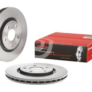 Brembo Brake Rotor, Vented, One Piece Design, Wheel Bolt Pattern 5 X 127 Millimeter – 09N24811C02