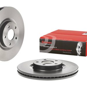 Brembo Brake Rotor, Vented, One Piece Design, Wheel Bolt Pattern 5 X 107.95 Millimeter – 09N25621C02
