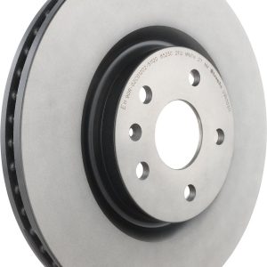 Brembo Brake Rotor, Prime, Vented, One Piece Design, Wheel Bolt Pattern 5 X 120 Millimeter – 09N30311C02