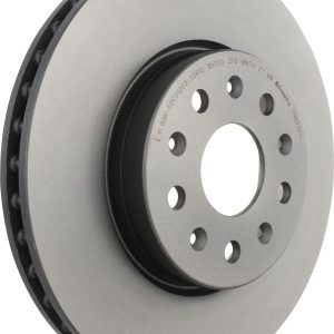 Brembo Brake Rotor, Prime, Vented, One Piece Design, Wheel Bolt Pattern 5 X 120 Millimeter – 09N33211C02