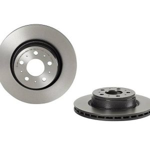 Brembo Brake Rotor, Vented, One Piece Design, Wheel Bolt Pattern 5 X 114.3 Millimeter – 09N36011C02