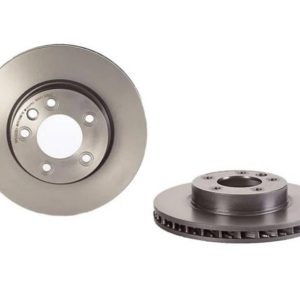 Brembo Brake Rotor, Vented, One Piece Design, Wheel Bolt Pattern 5 X 114.3 Millimeter – 09N36111C02