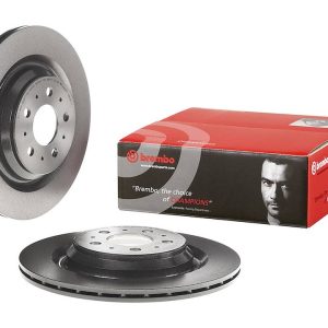 Brembo Brake Rotor, Vented, One Piece Design, Wheel Bolt Pattern 5 X 114.3 Millimeter – 09N36111C02