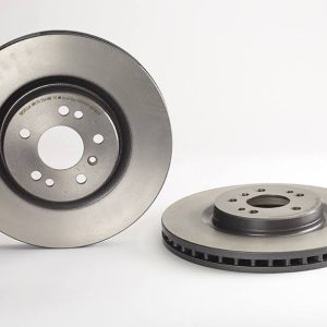 Brembo Brake Rotor, Vented, One Piece Design, Wheel Bolt Pattern 5 X 112 Millimeter – 09R10411C02