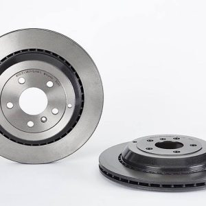 Brembo Brake Rotor, Vented, One Piece Design, Wheel Bolt Pattern 5 X 112 Millimeter – 09R12421C02
