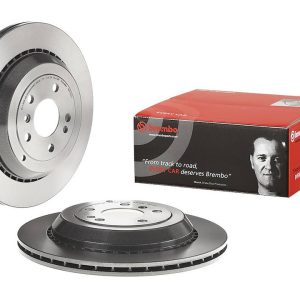 Brembo Brake Rotor, Vented, One Piece Design, Wheel Bolt Pattern 5 X 112 Millimeter – 09R12421C02
