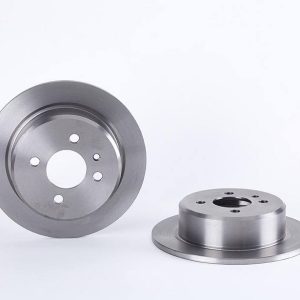 Brembo Brake Rotor, Solid, One Piece Design, Wheel Bolt Pattern 4 X 100 Millimeter – 08394724C02