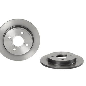 Brembo Brake Rotor, Solid, One Piece Design, Wheel Bolt Pattern 4 X 107.95 Millimeter – 08493121C02