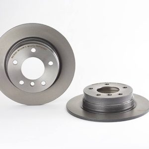 Brembo Brake Rotor, Solid, One Piece Design, Wheel Bolt Pattern 5 X 120 Millimeter – 08536621C02