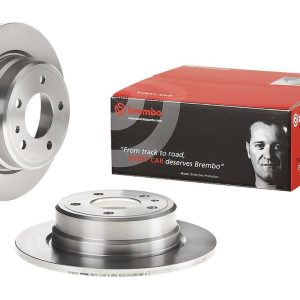 Brembo Brake Rotor, Solid, One Piece Design, Wheel Bolt Pattern 5 X 120 Millimeter – 08544210C02
